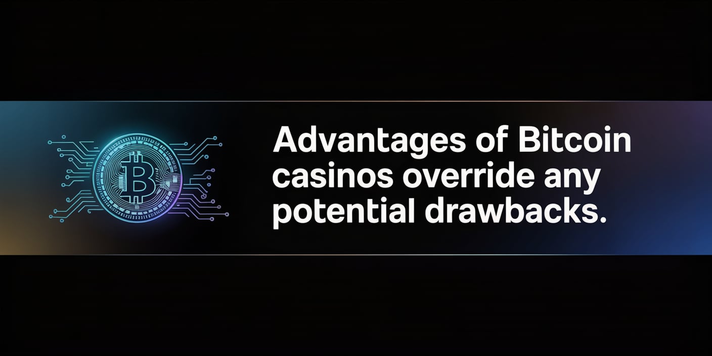 Advantages of Bitcoin Casinos Override Any Potential Drawbacks