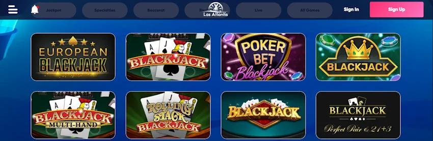 Las Atlantis Casino Blackjack