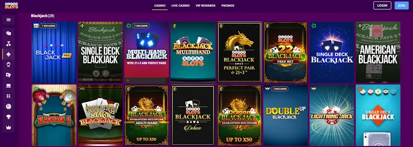 Super Slots Casino Blackjack