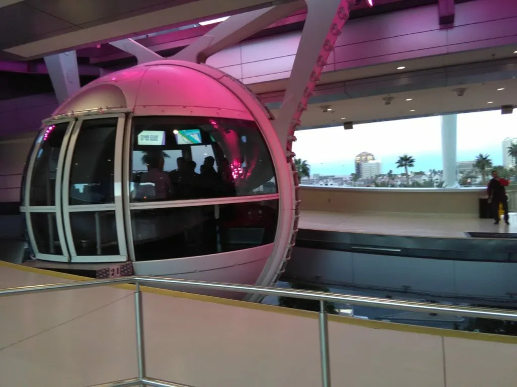 Linq High Roller Observation Wheel Pod