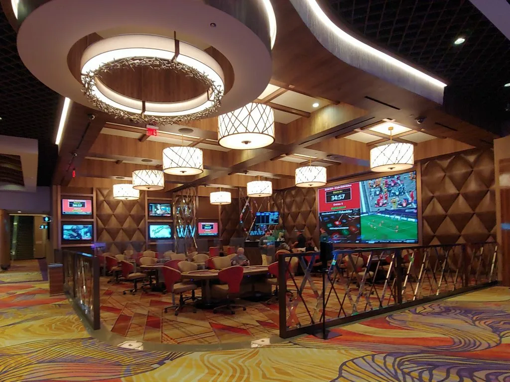 Sahara poker room