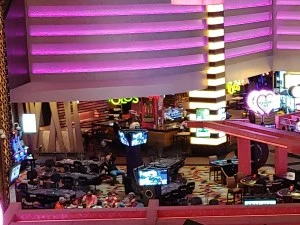 Casino floor at Planet Hollywood