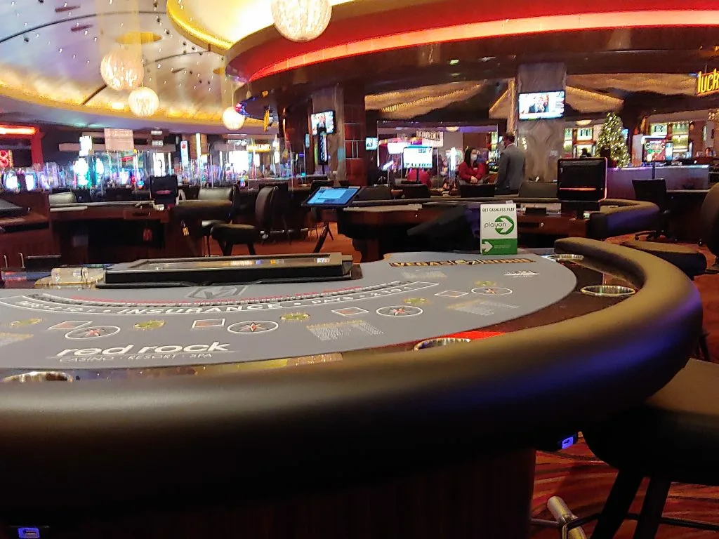 Table games at Red Rock Casino in Summerlin