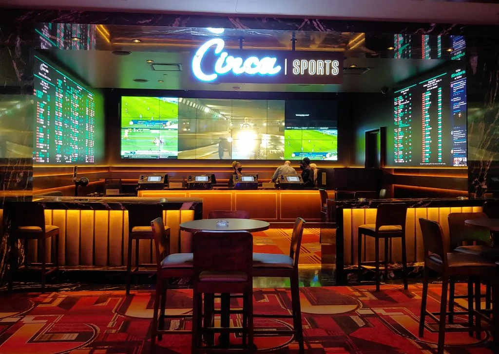 Circa sportsbook at Golden Gate