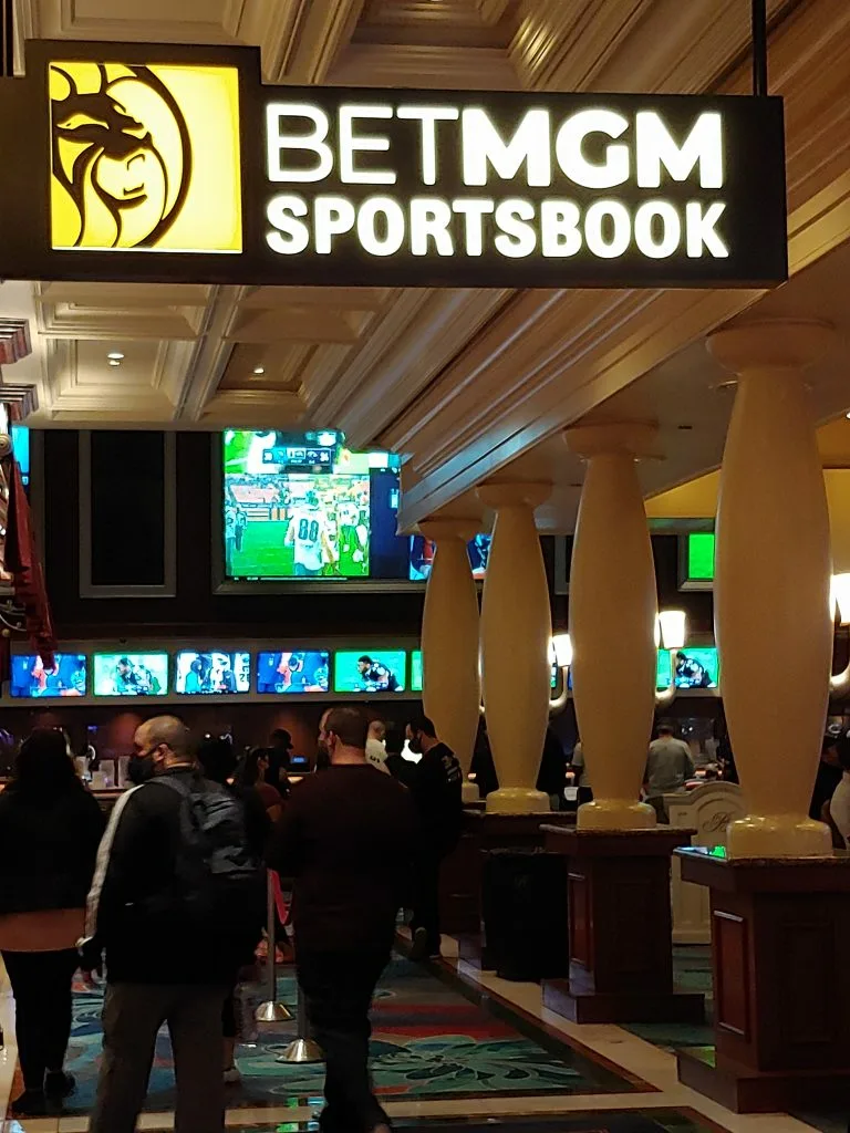 BetMGM sportsbook at Bellagio