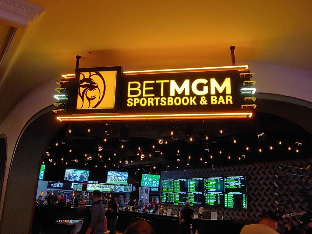 BetMGM sportsbook at Park MGM.