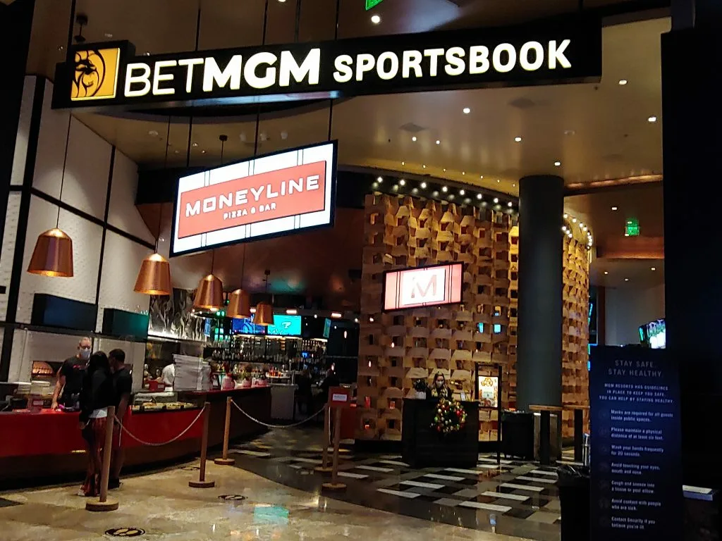 BetMGM sportsbook at Aria