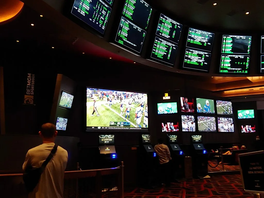 BetMGM sportsbook at Aria