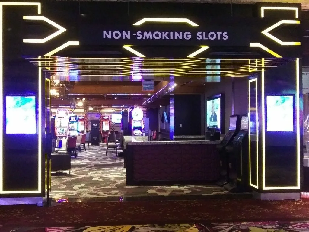 Nonsmoking slots at Mirage