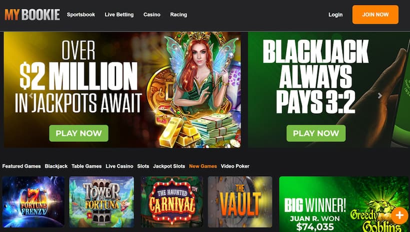 mybookie - fast payout online casinos