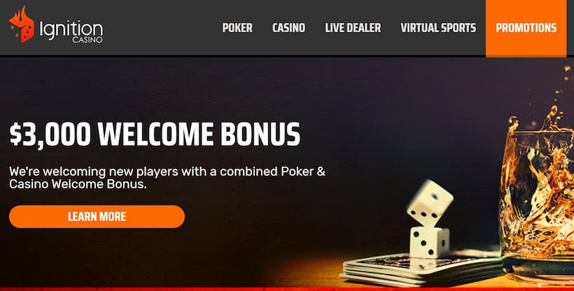 Ignition Welcome Bonus