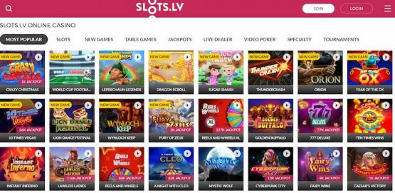 SlotsLV Casino