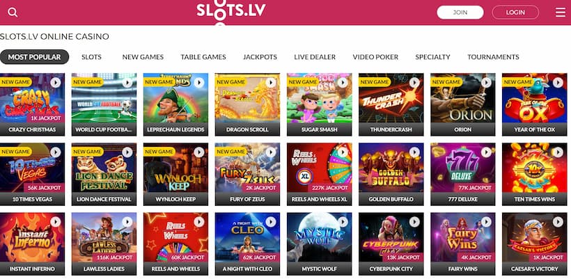 Slots LV Casino