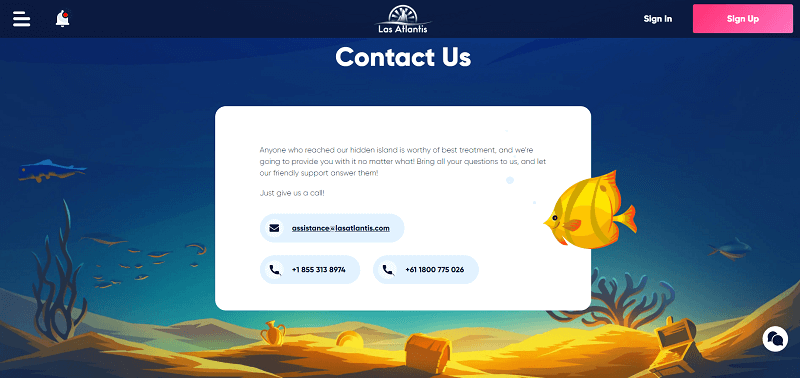 Las Atlantis Support