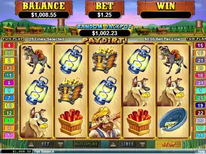 Paydirt slot