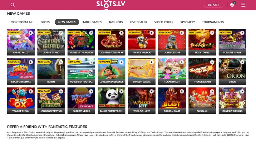 Slotslv Games
