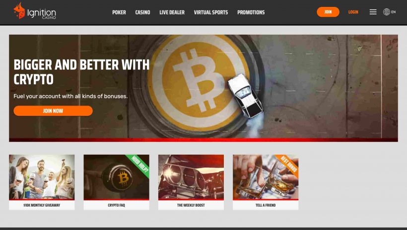 Ignition crypto Rewards