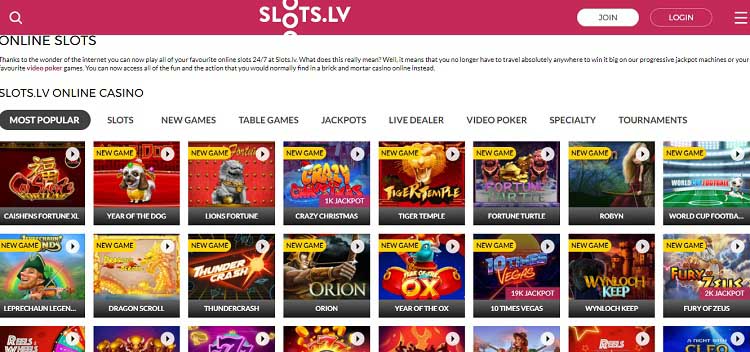 Slots.lv slots