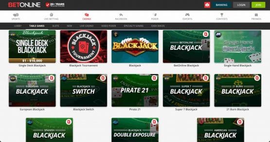 BetOnline Betsoft Games
