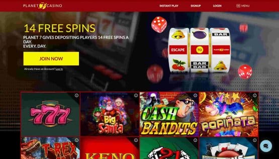 Planet 7 Casino Games