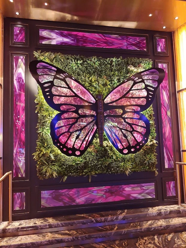 Decor at Palms Casino