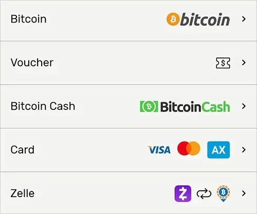 ignition payment methods