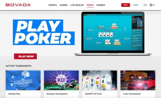 Bovada Poker Casino