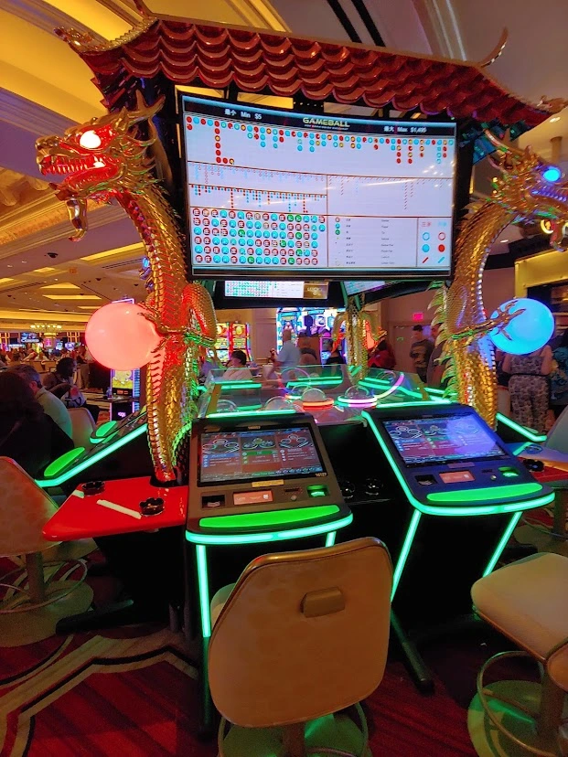 Electronic baccarat at Venetian Casino