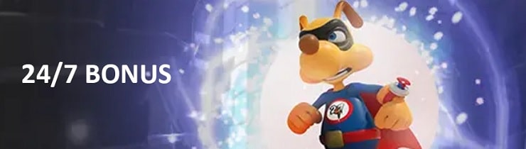 Red Dog Casino 24/7 Bonus