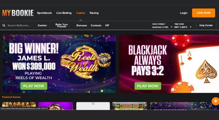 MyBookie Casino review