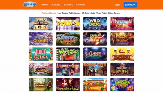 Big Spin Casino Games