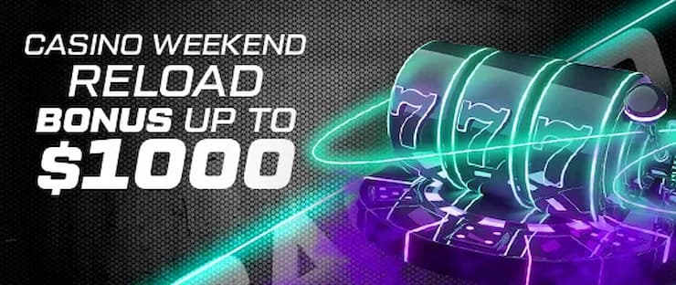 XBet Casino weekend bonus