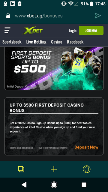 XBet casino app