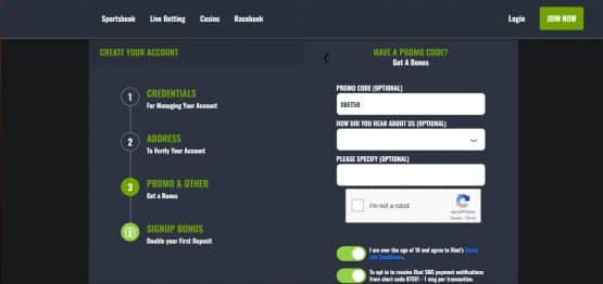 XBet claim welcome bonus