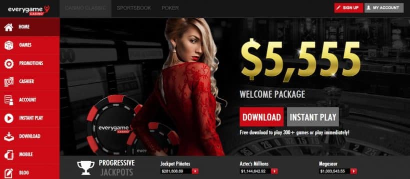 Everygame - Online gambling in Florida