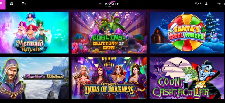 El Royale Games Library