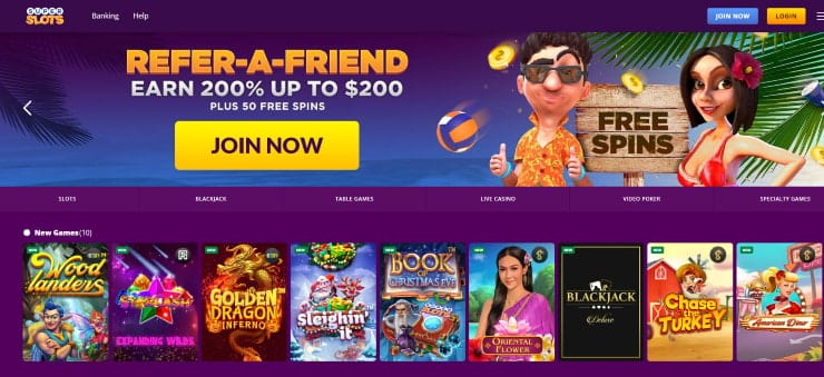 New Bitcoin casino bonuses at SuperSlots online casino