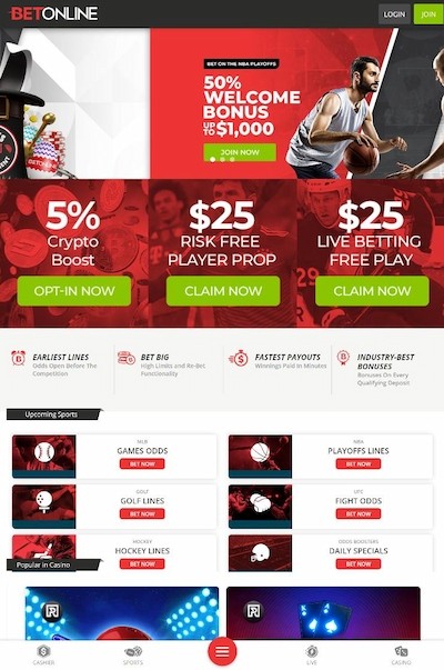 BetOnline Casino Review & Bonus Codes [cur_month], [cur_year]