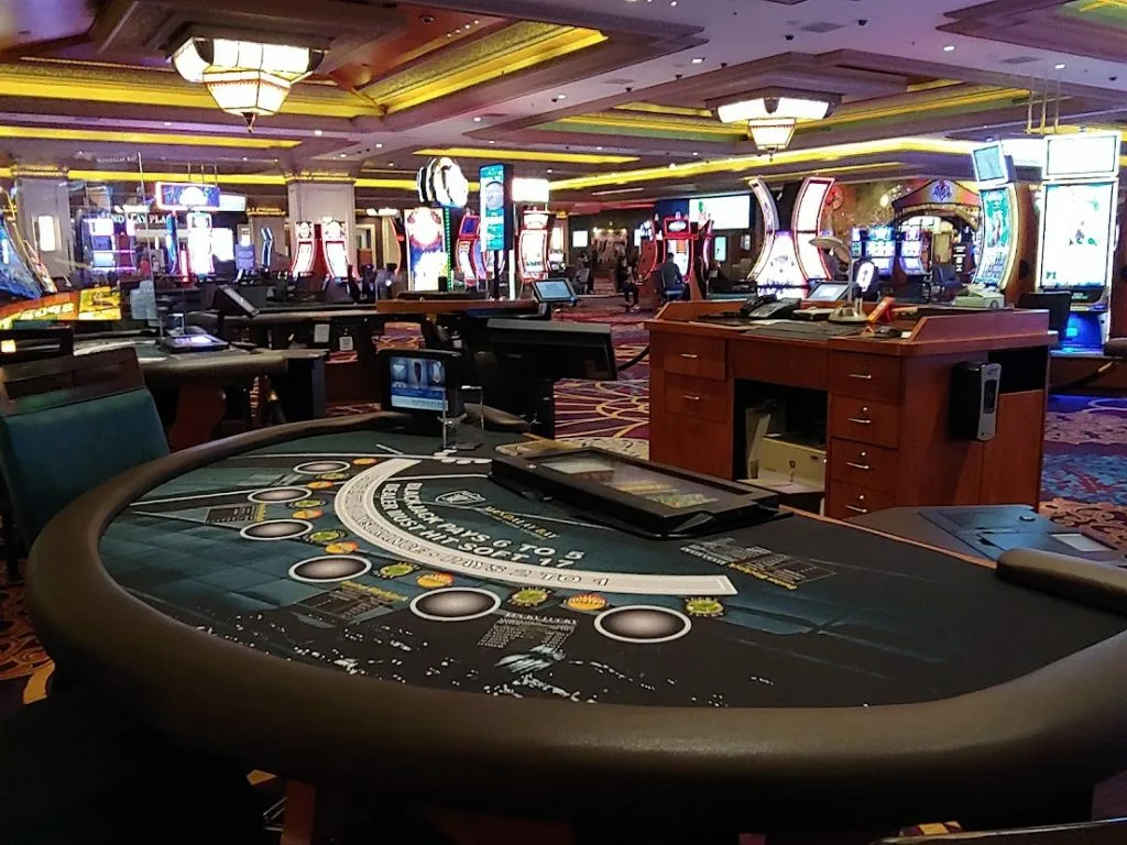 Table games at Mandalay Bay