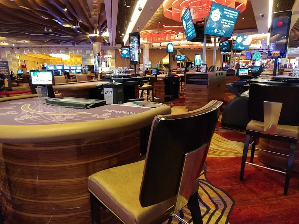 Table games at Sahara Casino