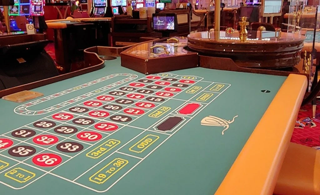 Roulette table at Wynn