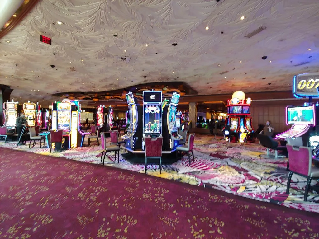 Casino floor at Mirage
