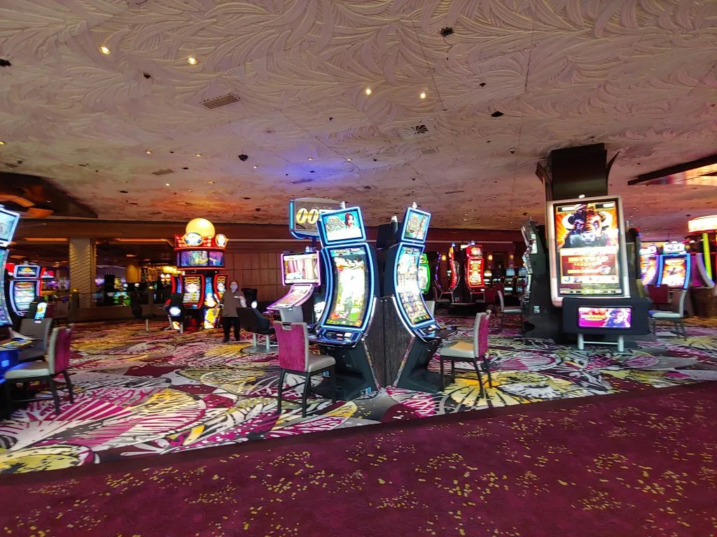 Casino floor at Mirage
