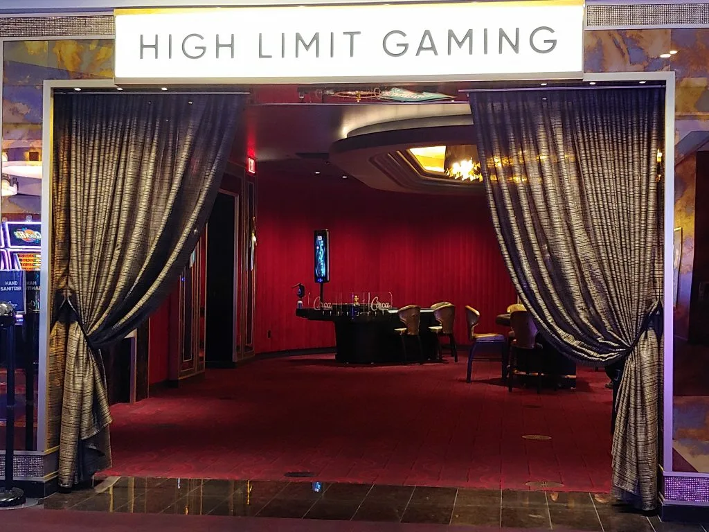 High Limit table games at Circa Casino