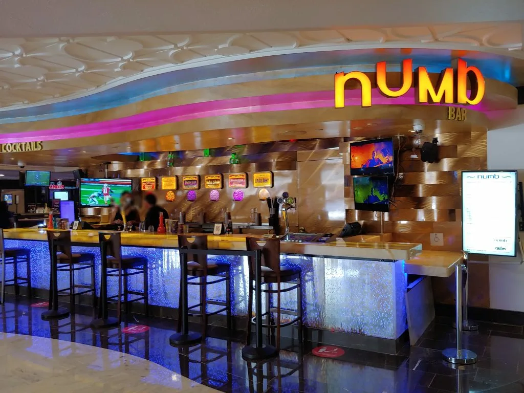 Numb Bar at Harrah's