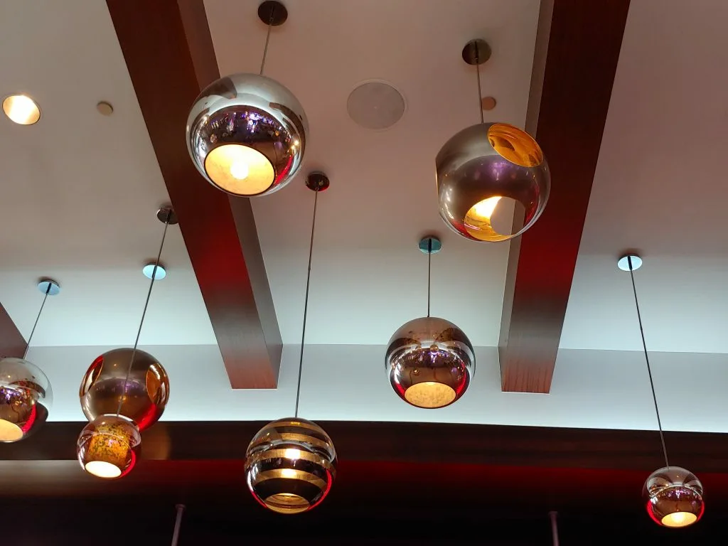 Light fixture at Linq Casino