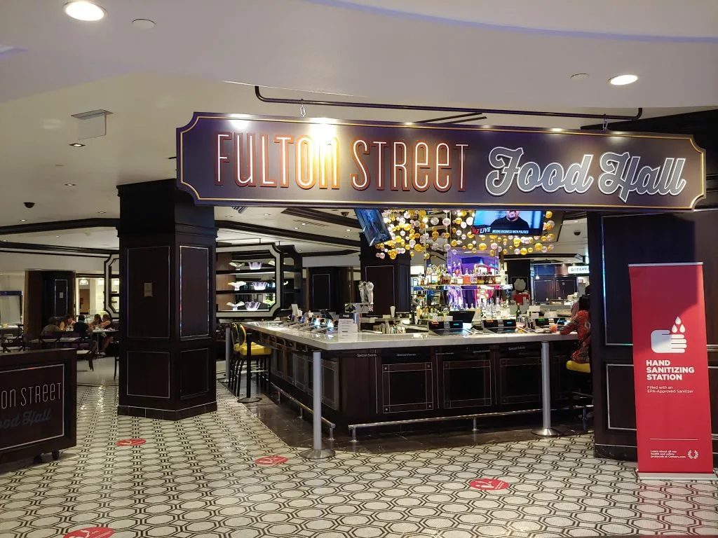 Fulton Street Food Court at Harrah's