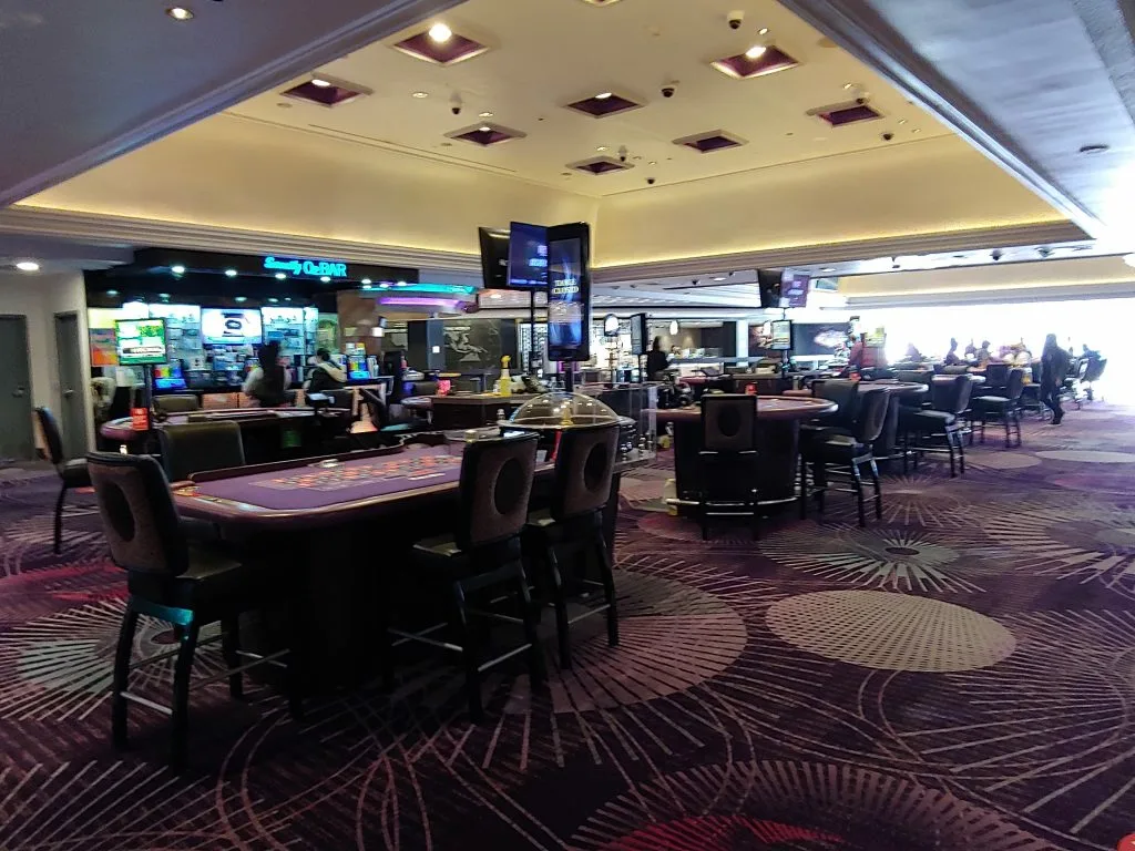 Table games at Harrah's