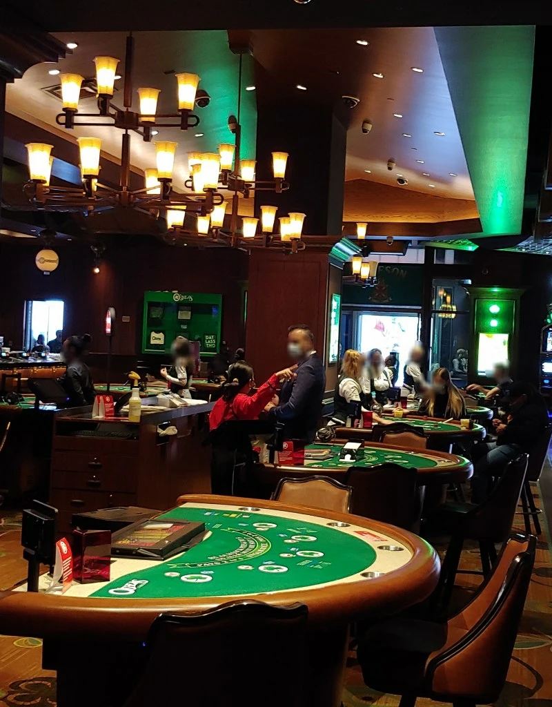 O'Sheas Casino Table games