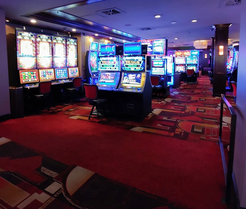 Casino floor at Golden Gate